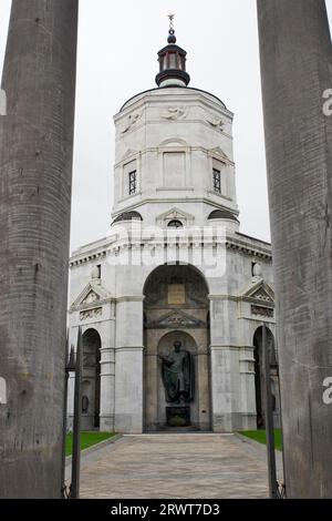 Der Ort der Ehre Sacrario dei Caduti- Tempio della Vittoria, Mailand, Lombardei, Italien Stockfoto