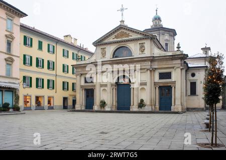 Die Hauptkirche von San Vittore, Varese, Lombardei, Italien, Europa Stockfoto