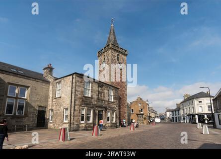 Kinross Stadtzentrum, Schottland, Großbritannien Stockfoto