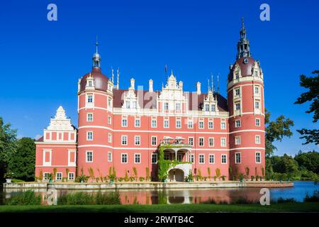 Neues Schloss Bad Muskau Stockfoto