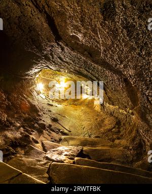 Narusawa Ice Cave (Naturdenkmal) Stockfoto