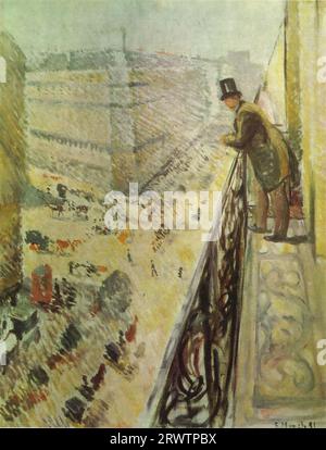 Edward Munch - Rue Lafayette 1891 Stockfoto