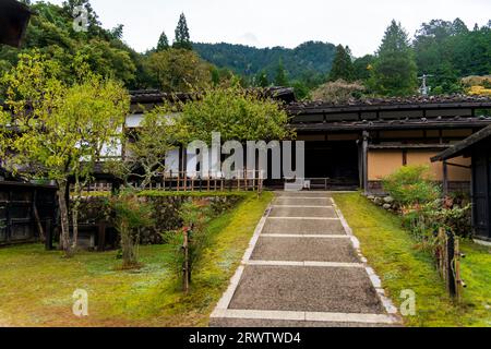 Nakasendo Tsumago inn Tsumago inn main camp Stock Photo