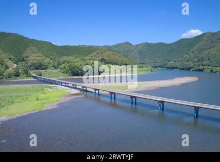 Sada Chinkabashi-Brücke Stockfoto