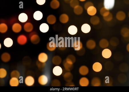 Abstrakter Bewegungs-Hintergrund glitzernde Partikel mit Bokeh Stockfoto