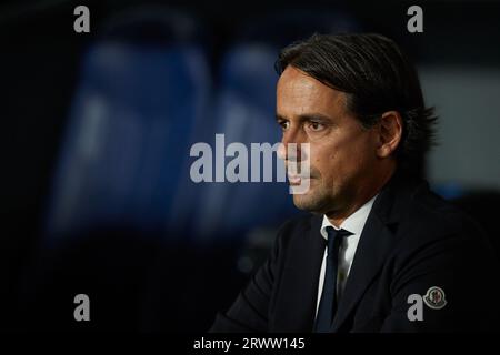 San Sebastian, Spanien.20.09.2023, während des UEFA Champions League-Spiels zwischen Real Sociedad und dem FC Internazionale in der reale Arena am 20. September 2023 in San Sebastian, Spanien. Foto Ricardo Larreina / SpainDPPi / DPPI Stockfoto