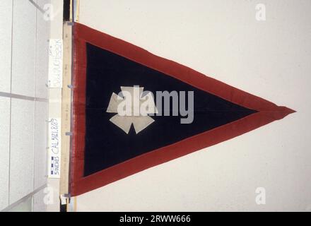Kennzeichen wird festgelegt. 3. Brigade, 2. Division, 22. Armeekorps. AF*25252K.. Stockfoto