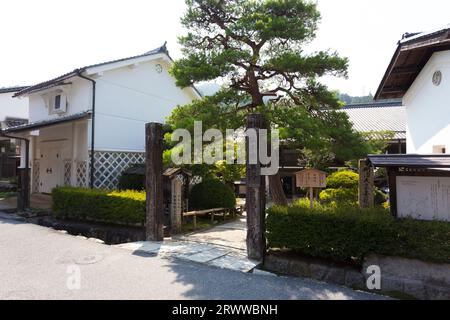 Tsumago inn Waki-honjin Okutani Stockfoto