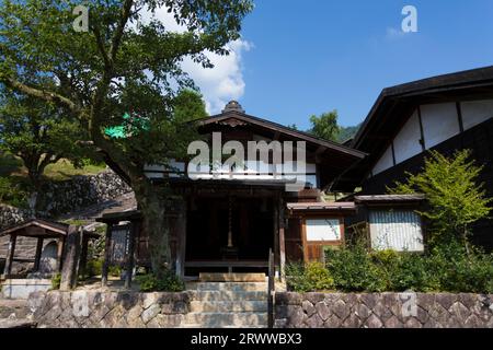 Tsumagojyuku Enmei Jizo Hall Stock Photo
