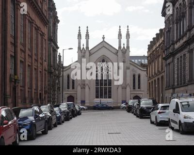 DUNDEE, Großbritannien - 12. SEPTEMBER 2023: Dundee Congregational Church Stockfoto