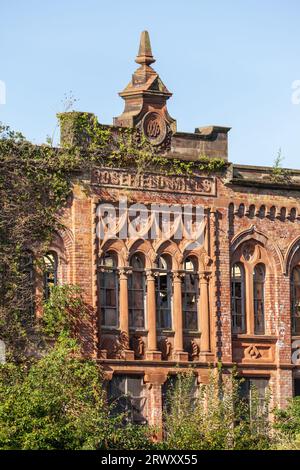 Die Rosefield Mills Buildings sind die letzten erhaltenen viktorianischen Großgebäude in Dumfries Stockfoto