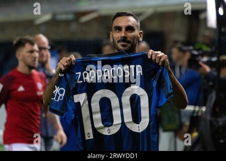 Bergamo, Italien. September 2023. Davide Zapacosta Portrait während Atalanta BC vs Rakow Czestochowa, Fußball Europa League Spiel in Bergamo, Italien, 21. September 2023 Credit: Independent Photo Agency/Alamy Live News Stockfoto