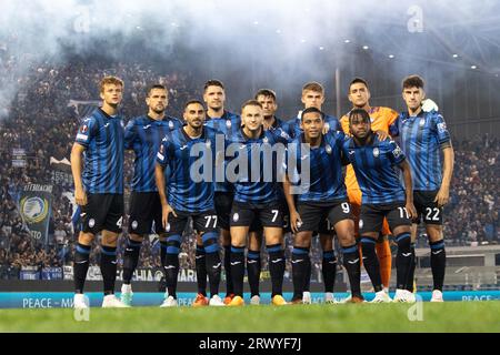 Bergamo, Italien. September 2023. Atalanta trifft auf Atalanta BC gegen Rakow Czestochowa, Fußball-Europa-League-Spiel in Bergamo, Italien, 21. September 2023 Credit: Independent Photo Agency/Alamy Live News Stockfoto