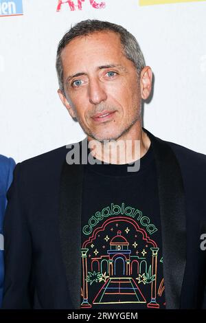 Paris, Frankreich. September 2023. GAD Elmaleh besucht am 21. September 2023 das Musical „Bernadette de Lourdes“ im Pariser Dom. Foto von ABACAPRESS.COM Credit: Abaca Press/Alamy Live News Stockfoto