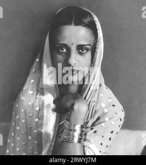 Amrita Sher-Gil (1913–1941) Ungarisch-indische Künstlerin Stockfoto