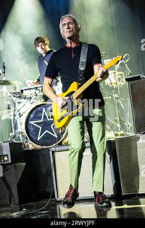 Mailand, Italien. September 2023. Der englische Singer-Songwriter PAUL WELLER tritt live auf der Bühne in Alcatraz während der „European Tour 2023“ auf. Kredit: Rodolfo Sassano/Alamy Live News Stockfoto
