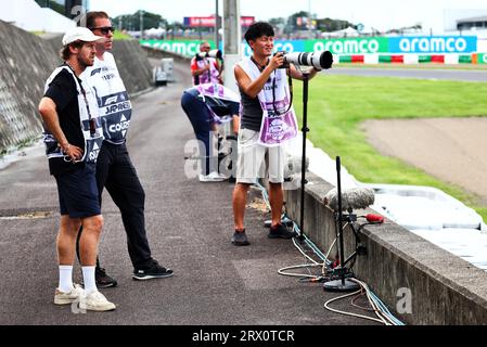 Suzuka, Japan. September 2023. Sebastian Vettel (GER). 22.09.2023. Formel-1-Weltmeisterschaft, Rd 17, Grand Prix Von Japan, Suzuka, Japan, Übungstag. Auf dem Foto sollte Folgendes stehen: XPB/Press Association Images. Quelle: XPB Images Ltd/Alamy Live News Stockfoto