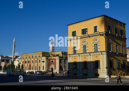 Skanderbeg-Platz, Tirana, Albanien Stockfoto