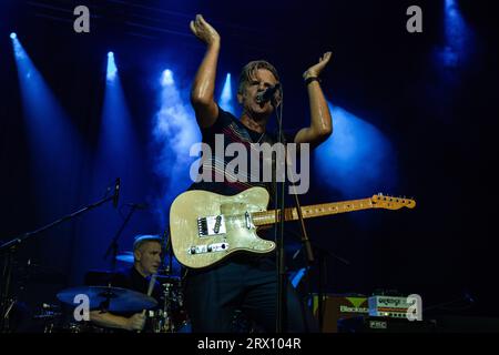 Mailand, Italien, 20. September 2023. Die Soul-Band Stone Foundation tritt live im Alcatraz in Mailand auf. Credits: Maria Laura Arturi/Alamy Live News Stockfoto