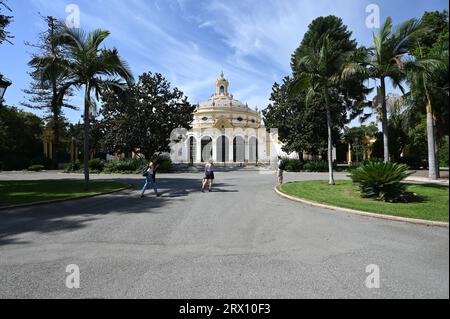 Lope de Vega Theater in Sevilla, Spanien. Stockfoto