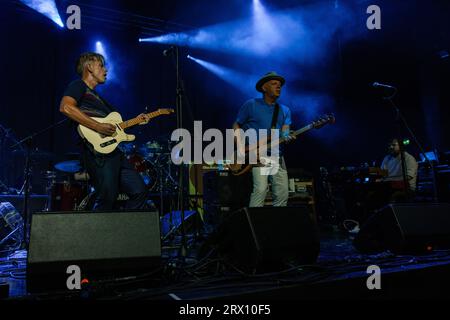 Mailand, Italien, 20. September 2023. Die Soul-Band Stone Foundation tritt live im Alcatraz in Mailand auf. Credits: Maria Laura Arturi/Alamy Live News Stockfoto