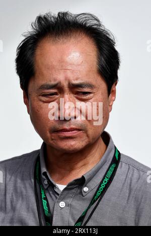 Suzuka, Japan. September 2023. Toyoharu Tanabe (JPN). Formel-1-Weltmeisterschaft, Rd 17, Grand Prix von Japan, Freitag, 22. September 2023. Suzuka, Japan. Quelle: James Moy/Alamy Live News Stockfoto