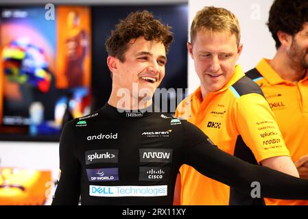 Suzuka, Japan. September 2023. Lando Norris (GBR) McLaren. 22.09.2023. Formel-1-Weltmeisterschaft, Rd 17, Grand Prix Von Japan, Suzuka, Japan, Übungstag. Auf dem Foto sollte Folgendes stehen: XPB/Press Association Images. Quelle: XPB Images Ltd/Alamy Live News Stockfoto