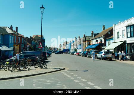 High Street Aldeburgh Suffolk England Stockfoto