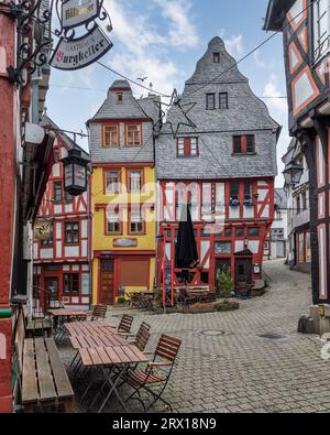 Chaming Fachwerkgebäude von Limburg an der Lahn, Hessen, Deutschland Stockfoto