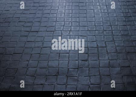 Geometrische Textur der grauen Hintergrundtapete. Stockfoto