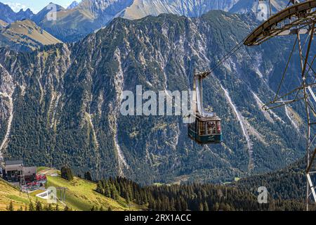 BAYERN : OBERALLGÄU - OBERSTDORF - FELLHORN Stockfoto