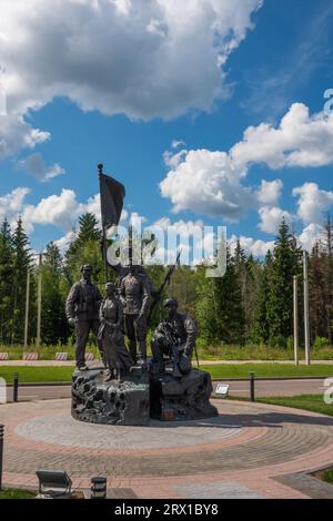 Moskau, Russland - 8. Juli 2023. Park Patriot in Kubinka, Gedenkstätte für chinesische Soldaten, Region Moskau, Militärmuseum Stockfoto