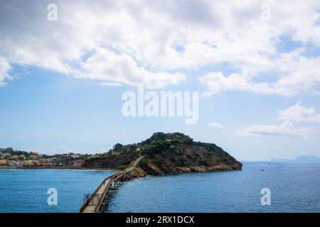 Vivara Island, Naturschutzgebiet und geschützte Oase in Procida Stockfoto