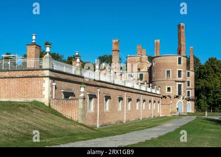 Königliche Domäne von Randan. Puy de Dome. Auvergne-Rhone-Alpes. Frankreich Stockfoto