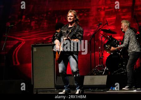 Smokie live bei einem Konzert ihrer „The Legacy Tour“ im Admiralspalast. Berlin, 21.09.2023 Stockfoto