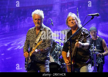 Smokie live bei einem Konzert ihrer „The Legacy Tour“ im Admiralspalast. Berlin, 21.09.2023 Stockfoto