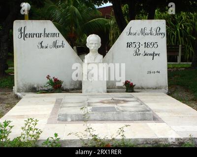 Denkmal zu Ehren von Jose Marti Perez, Kuba Stockfoto