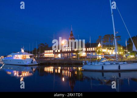 Sandhamn, das SegelMekka in den schwedischen Ostskerries Stockfoto