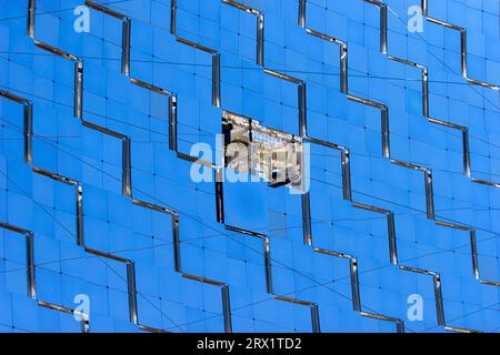 Spiegelteleskop auf Roque de los muchachos, La Palma, Kanarische Inseln Stockfoto