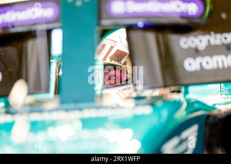 Suzuka, Japon. September 2023. ALONSO Fernando (Spa), Aston Martin F1 Team AMR23, Portrait während des Formel 1 Lenovo Grand Prix 2023, 16. Runde der Formel-1-Weltmeisterschaft 2023 vom 22. Bis 24. September 2023 auf dem Suzuka International Racing Course, in Suzuka - Foto DPPI Credit: DPPI Media/Alamy Live News Stockfoto