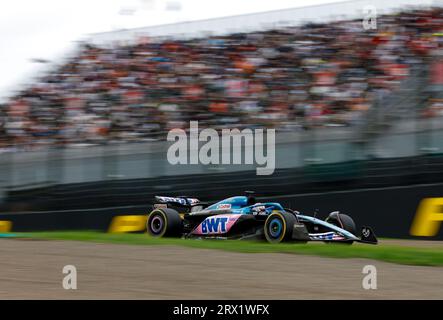 Suzuka, Japon. September 2023. 31 OCON Esteban (fra), Alpine F1 Team A523, Action während des Formel 1 Lenovo Grand Prix 2023, 16. Runde der Formel-1-Weltmeisterschaft 2023 vom 22. Bis 24. September 2023 auf dem Suzuka International Racing Course in Suzuka - Foto DPPI Credit: DPPI Media/Alamy Live News Stockfoto