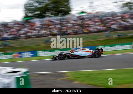 Suzuka, Japon. September 2023. 02 SARGEANT Logan (usa), Williams Racing FW45, Action während des Formel 1 Lenovo Grand Prix 2023, 16. Runde der Formel 1-Weltmeisterschaft 2023 vom 22. Bis 24. September 2023 auf dem Suzuka International Racing Course in Suzuka - Foto DPPI Credit: DPPI Media/Alamy Live News Stockfoto