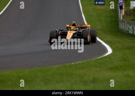 Suzuka, Japon. September 2023. 04 NORRIS Lando (gbr), McLaren F1 Team MCL60, Action während des Formel 1 Lenovo Grand Prix 2023, 16. Runde der Formel-1-Weltmeisterschaft 2023 vom 22. Bis 24. September 2023 auf dem Suzuka International Racing Course, in Suzuka - Foto DPPI Credit: DPPI Media/Alamy Live News Stockfoto