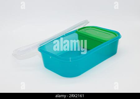 Lunchbox-Bild mit selektivem Fokus Stockfoto