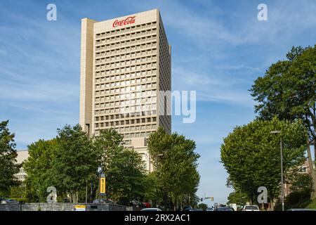 Coca-Cola internationalen Hauptsitz in Atlanta, Georgia. (USA) Stockfoto