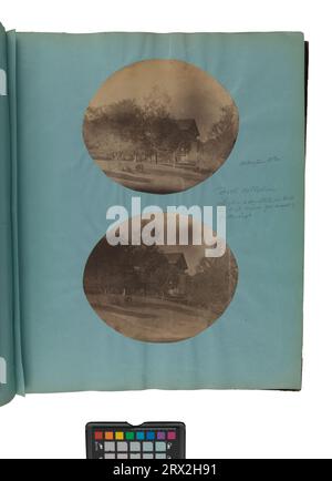 Fotografien von Titian Ramsay Peale, Mounted Images of Arlington, DC. S. 66.21.15, S. 66.21.16. Stockfoto