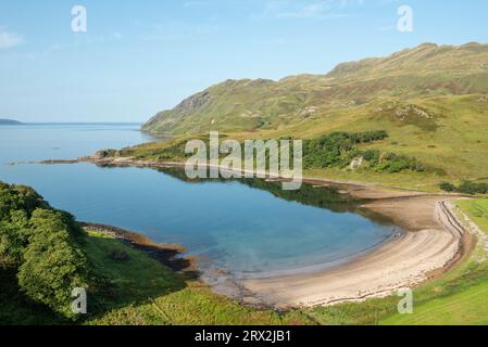 Camas nan Geall ViewPoint, Ardnamurchan Peninsula, Schottland, Großbritannien Stockfoto