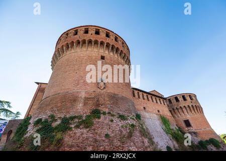 Italien Emilia Romagna Dozza - Rocca Sforzesca Stockfoto