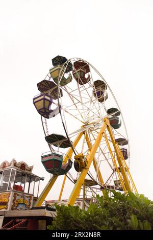 Riesenrad, isoliert Stockfoto