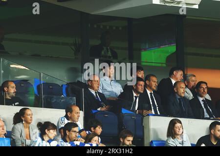 San Sebastian, Spanien. September 2023. (Sociedad) Fußball/Fußball : UEFA Champions League Gruppenphase Gruppe D Spiel zwischen Real Sociedad 1-1 FC Internazionale Milano in der reale Arena in San Sebastian, Spanien. Quelle: Mutsu Kawamori/AFLO/Alamy Live News Stockfoto